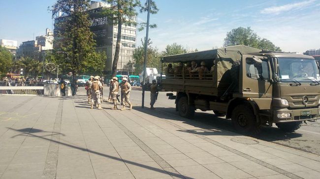 Ситуация в Сантьяго Ситуация в Сантьяго