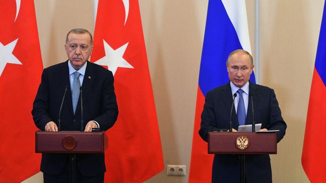 Президент РФ Владимир Путин и президент Турции Реджеп Тайип Эрдоган Президент РФ Владимир Путин и президент Турции Реджеп Тайип Эрдоган