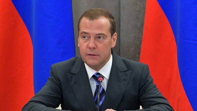 Председатель правительства РФ Дмитрий Медведев