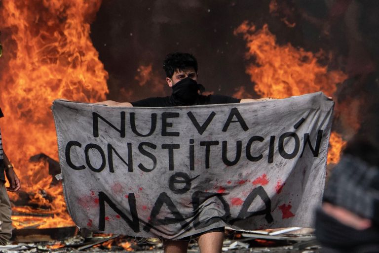 Массовые протесты в Чили