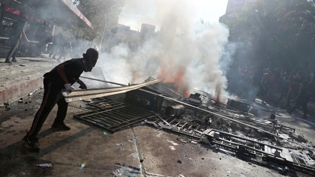 Массовые протесты в Чили Массовые протесты в Чили