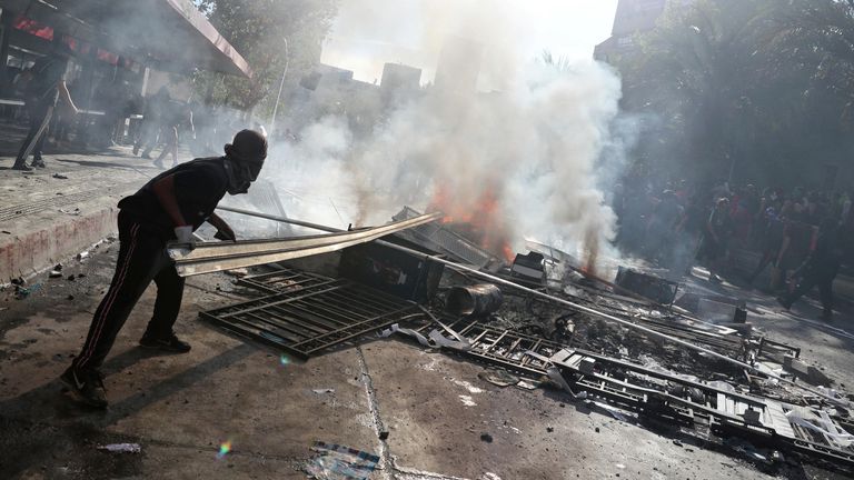Массовые протесты в Чили Массовые протесты в Чили