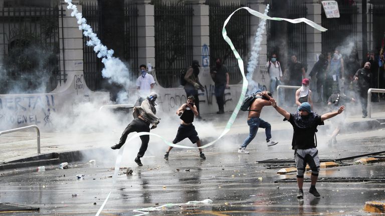 Массовые протесты в Чили Массовые протесты в Чили