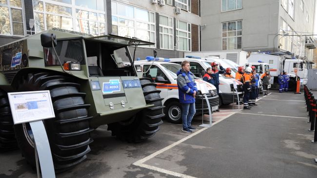 Учения комплекса городского хозяйства Москвы