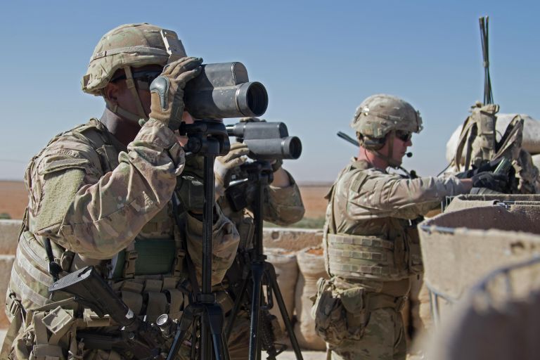 Американские военнослужащие в Сирии Американские военнослужащие в Сирии