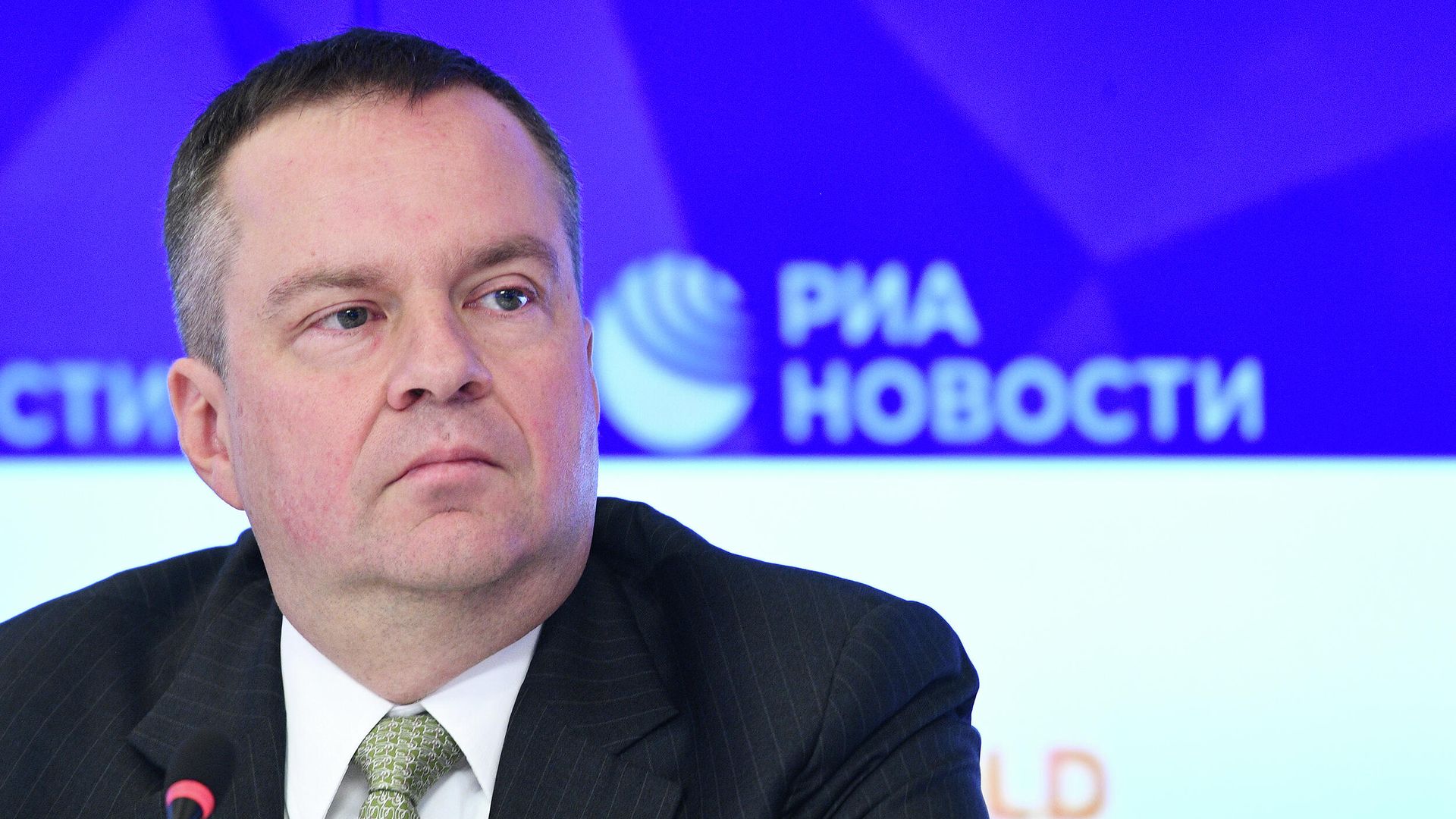 Замминистра финансов Алексей Моисеев во время презентации законопроекта о гарантированном пенсионном плане в МИА Россия сегодня - РИА Новости, 1920, 20.11.2023