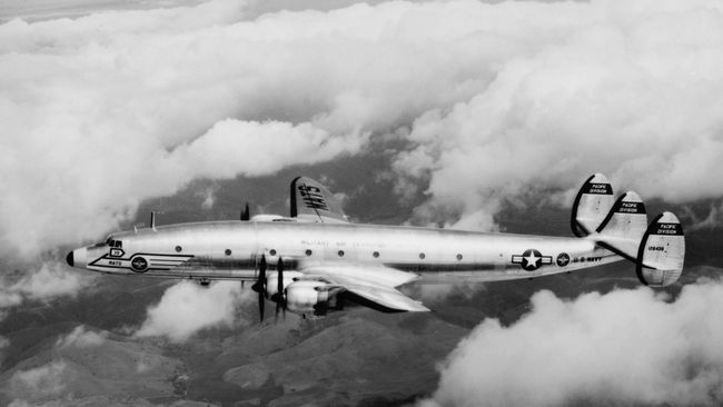 Самолет ВМС США Lockheed R7V-1 Самолет ВМС США Lockheed R7V-1