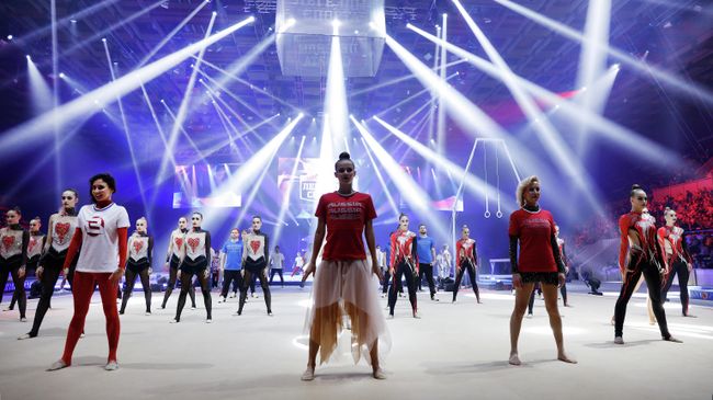 Шоу Алексея Немова  Легенды Спорта в Лужниках