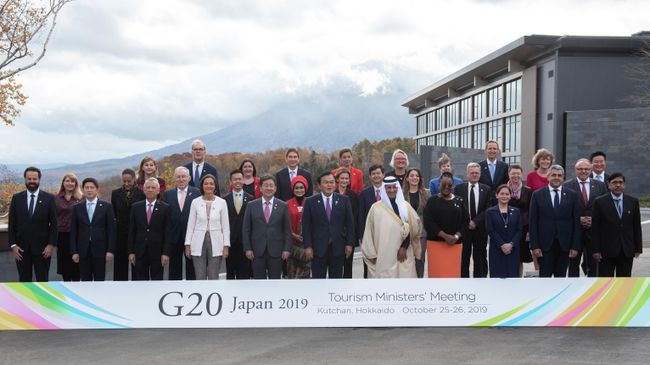 Встреча министров туризма G20. Хоккайдо, Япония. Встреча министров туризма G20. Хоккайдо, Япония.