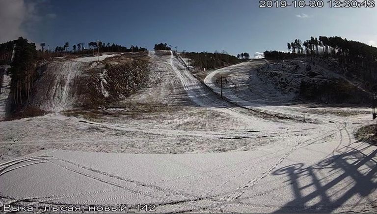 Вид с камер видеонаблюдения на Уктусе