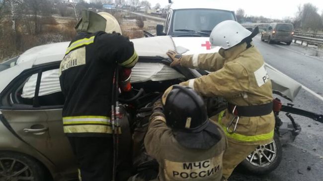 ДТП в Кольчугинском районе Владимирской области. 30 октября 2019 ДТП в Кольчугинском районе Владимирской области. 30 октября 2019