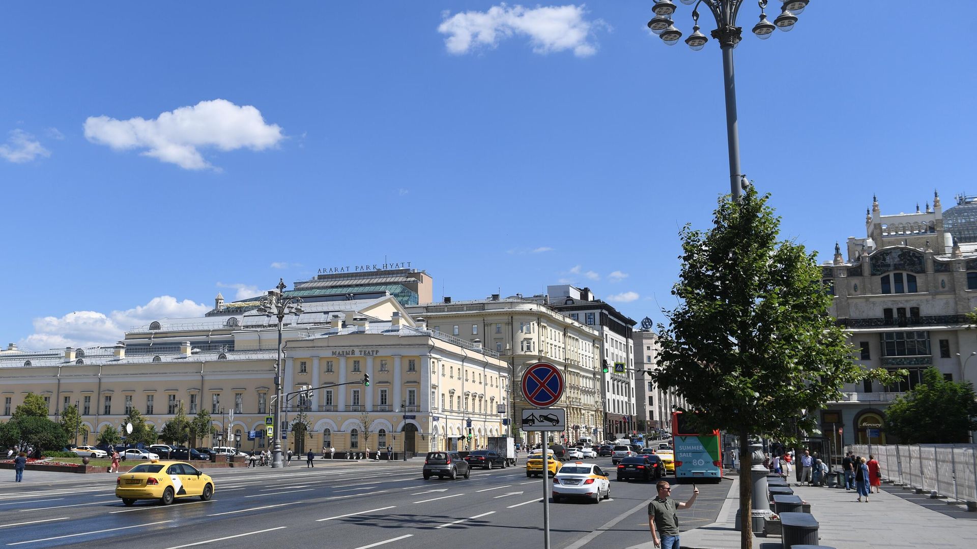 Театральный проезд в Москве - РИА Новости, 1920, 24.10.2022