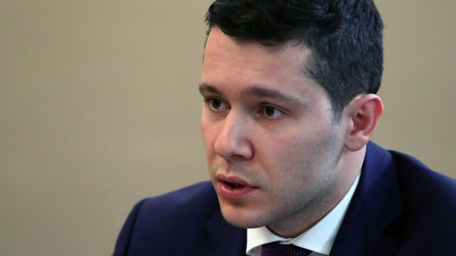 Губернатор Калининградской области Антон Алиханов Губернатор Калининградской области Антон Алиханов