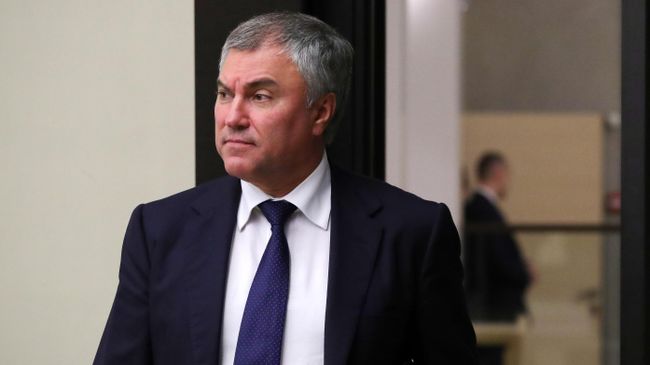 Председатель Государственной Думы РФ Вячеслав Володин