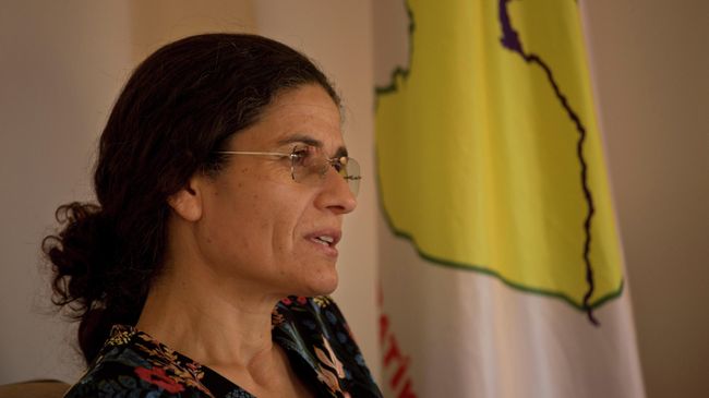 Председатель исполкома Сирийского демократического совета (SDC) Ильхам Ахмед Председатель исполкома Сирийского демократического совета (SDC) Ильхам Ахмед