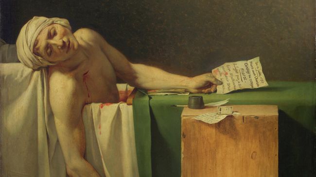 Картина Жака-Луи Давида Смерть Марата ( 1793) Картина Жака-Луи Давида Смерть Марата ( 1793)