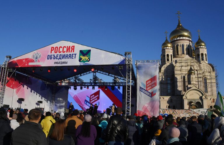 Фестиваль Мы едины в рамках празднования Дня народного единства во Владивостоке Фестиваль Мы едины в рамках празднования Дня народного единства во Владивостоке