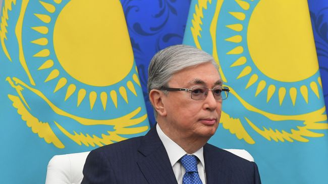 Президент Казахстана Касым-Жомарт Токаев Президент Казахстана Касым-Жомарт Токаев