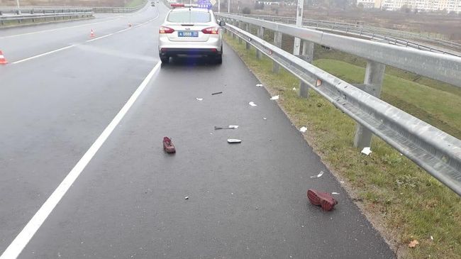 Место наезда на женщину с ребенком в городе Пионерский Калининградской области Место наезда на женщину с ребенком в городе Пионерский Калининградской области