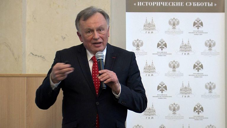Российский историк Олег Соколов