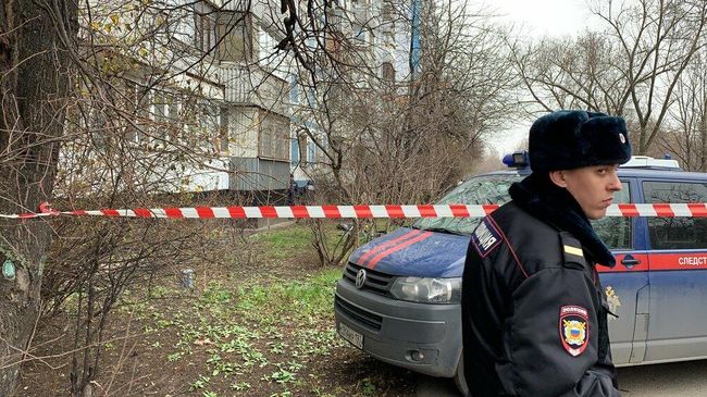 Обстановка на месте гибели женщины и малолетнего ребенка в Москве Обстановка на месте гибели женщины и малолетнего ребенка в Москве