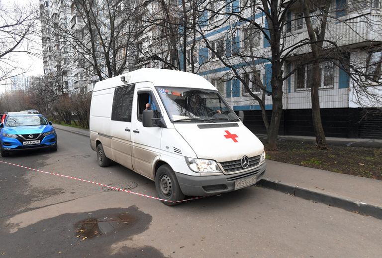 Ситуация на месте гибели женщины и ребенка в Москве