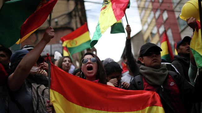 Протесты в Боливии Протесты в Боливии