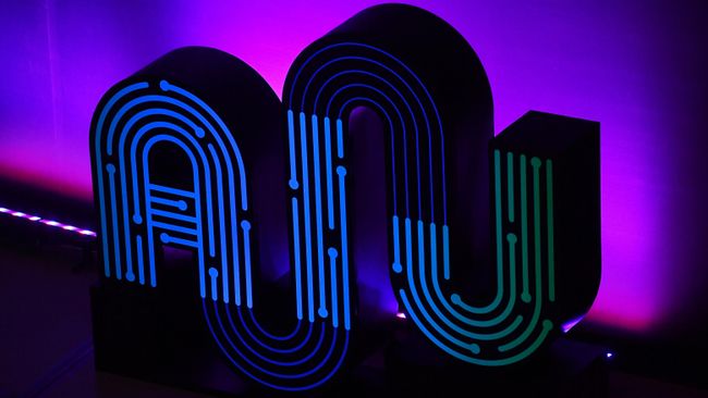 Инсталляция AIJ на конференции по искусственному интеллекту Artificial Intelligence Journey в Москве Инсталляция AIJ на конференции по искусственному интеллекту Artificial Intelligence Journey в Москве