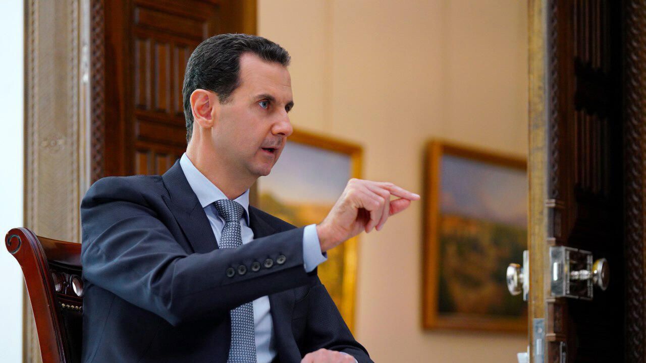 Президент Сирии Башар Асад во время интервью Президент Сирии Башар Асад во время интервью - РИА Новости, 1920, 15.11.2023