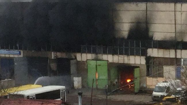 Склад с газовым оборудованием загорелся в Москве. 18 ноября 2019 Склад с газовым оборудованием загорелся в Москве. 18 ноября 2019