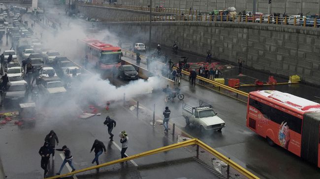 Протест в Тегеране Протест в Тегеране