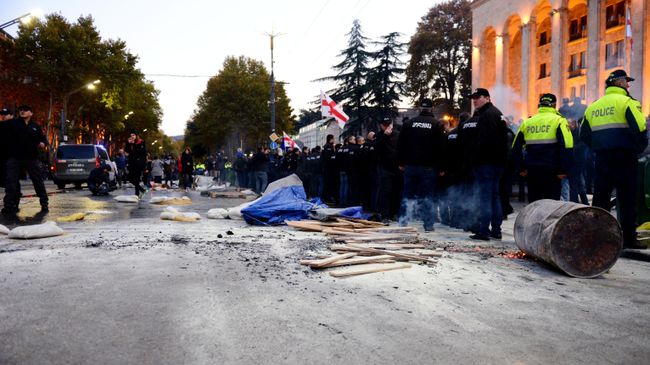 Акции протеста в Тбилиси Акции протеста в Тбилиси