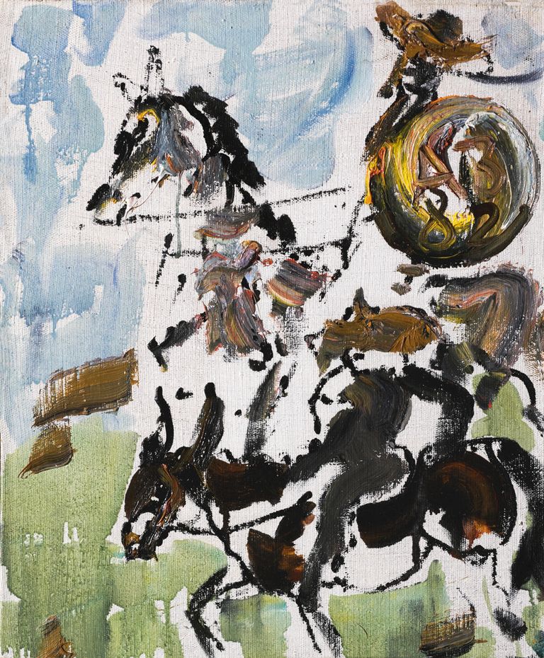 Анатолий Зверев. Дон Кихот, 1982 Анатолий Зверев. Дон Кихот, 1982