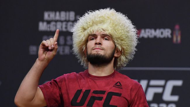 Чемпион UFC в легком весе Хабиб Нурмагомедов