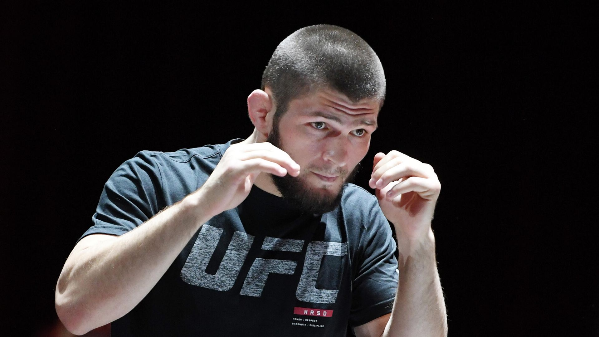 Чемпион UFC в легком весе Хабиб Нурмагомедов Чемпион UFC в легком весе Хабиб Нурмагомедов - РИА Новости, 1920, 25.10.2020