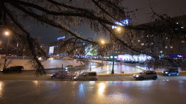 Последствия ледяного дождя в Москве Последствия ледяного дождя в Москве