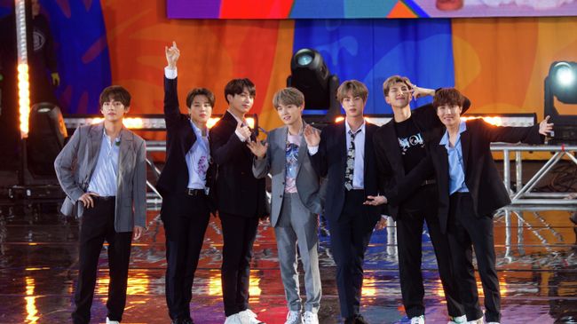 Южнокорейская группа BTS