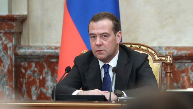 Председатель правительства РФ Дмитрий Медведев