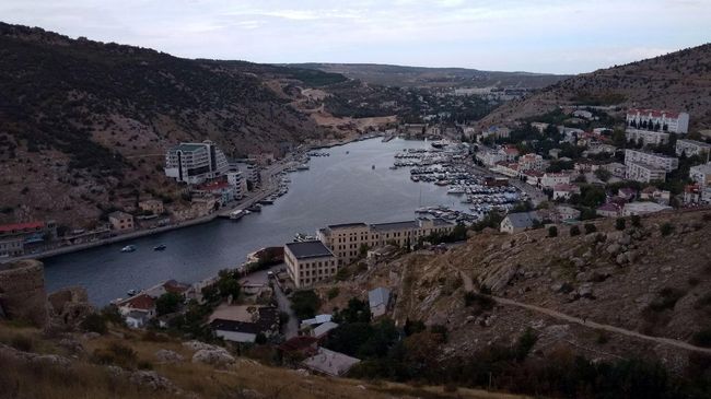 Вид на Балаклаву