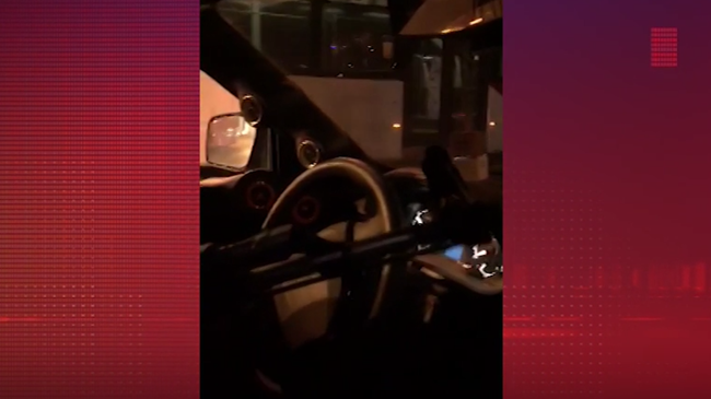Момент стрельбы из окна машины в Петербурге попал на видео Момент стрельбы из окна машины в Петербурге попал на видео