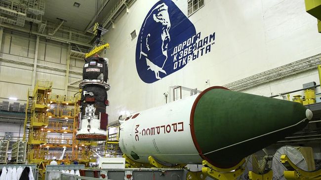 Подготовка к запуску грузового корабля Прогресс МС-13 Подготовка к запуску грузового корабля Прогресс МС-13
