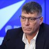 Генеральный секретарь Всероссийской федерации волейбола Александр Яременко во время пресс-конференции, посвященной началу волейбольного игрового сезона, в Международном мультимедийном пресс-центре МИА Россия сегодня.