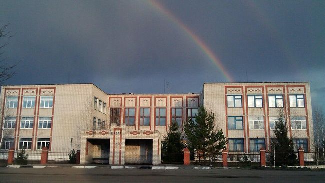 Школа в поселке Вад Школа в поселке Вад