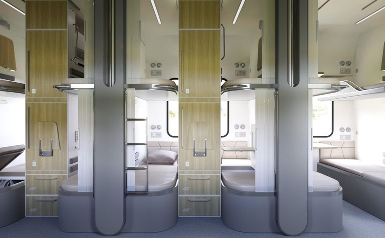 Новые концепты плацкарта