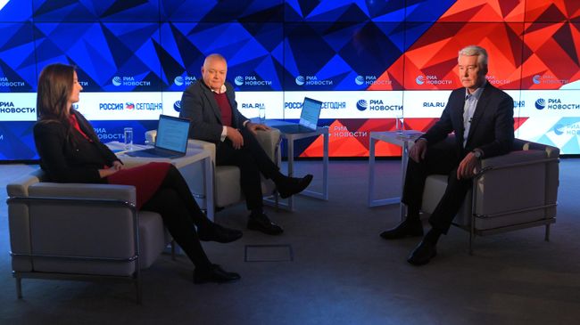 Интервью мэра Москвы Сергея Собянина РИА Новости Интервью мэра Москвы Сергея Собянина РИА Новости