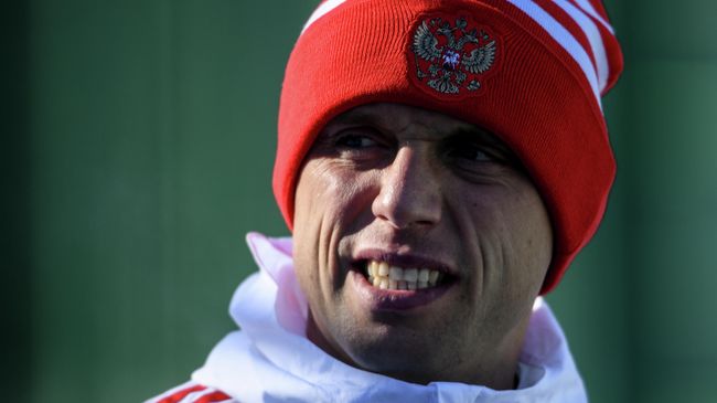 Игрок Ахмата Денис Глушаков Игрок Ахмата Денис Глушаков