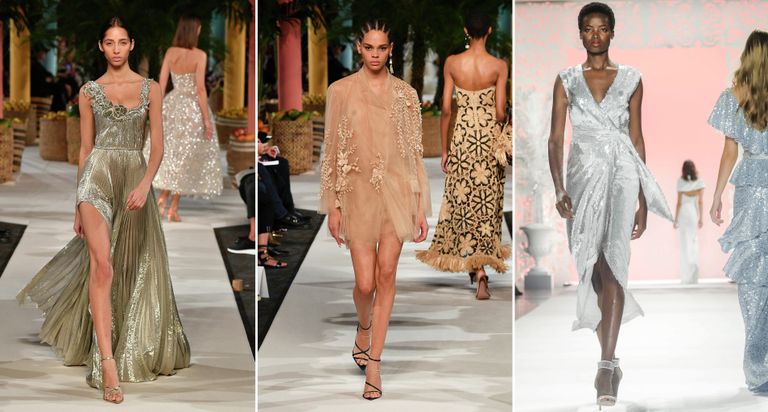 Показы коллекций Oscar de la Renta и Badgley Mischka в Нью-Йорке