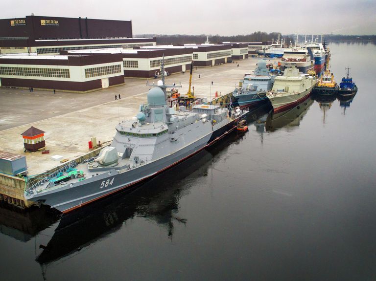 МРК Одинцово с комплексом Панцирь-М