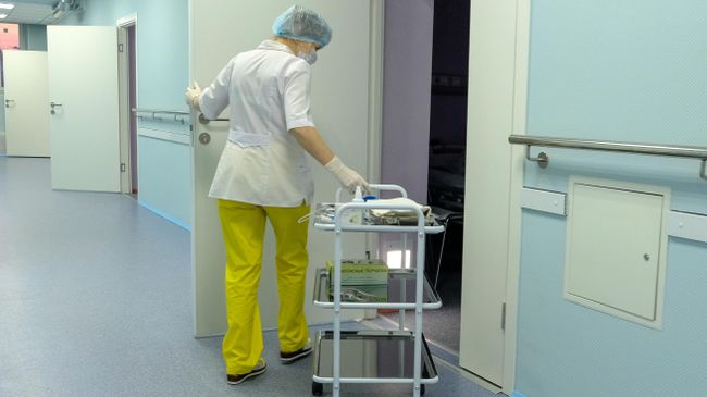 Медицинская сестра в больнице