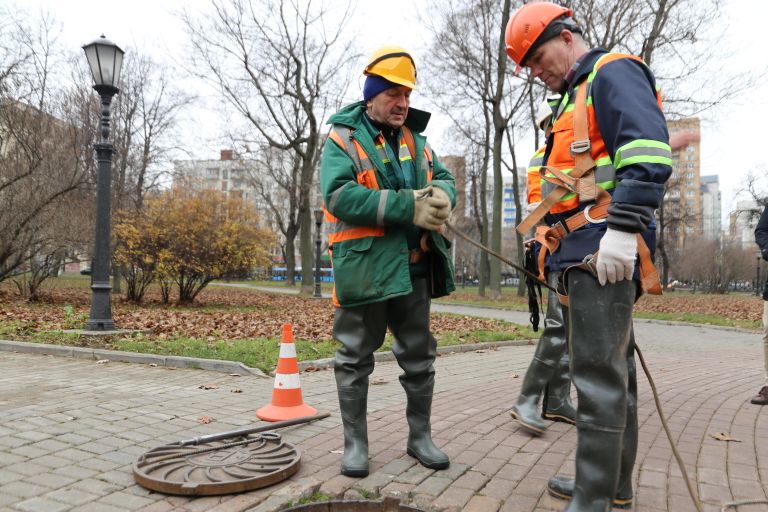 Плановое обследование водосточных сетей Москвы Плановое обследование водосточных сетей Москвы